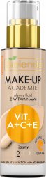  BIELENDA_Make-Up Academie płynny fluid z witaminami A + C + E odcień jasny 0 30ml