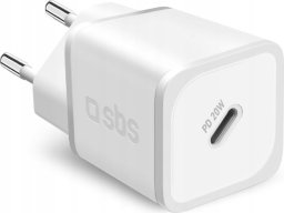 Ładowarka SBS Mobile SBS PD Reiselader 20W USB-C GaN weiß