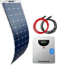 SolarFam Zestaw solarny 160W 12V MPPT 20A