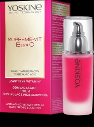 DAX YOSKINE Supreme Vit B12 & C Odmładzające Serum redukujące przebarwienia 30ml