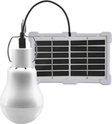 Airam Żarówka led z panelem solarnym 20W 12 LED