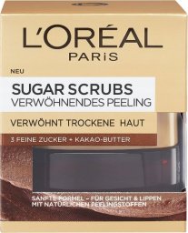  L’Oreal Paris L'Oreal Paris, Smooth Sugars, Cocoa, Nourishing, Cleansing Scrub, For Face, 50 ml For Women