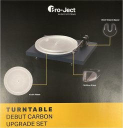 Pro-Ject Audio Systems Zestaw akcesoriów do modernizacji gramofonu Pro-Ject DEBUT CARBON - Pro-Ject Debut Carbon Upgrade Set