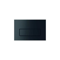 Przycisk spłukujący M578-GAM-01 / JELLOW / RECTANGLE BL / PRZYCISK WC PROSTOKĄT CZARNY MAT /