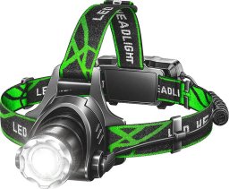 Latarka czołowa Latarka Czołowa Led Zoom Lc2 Wodoodporna Ip54