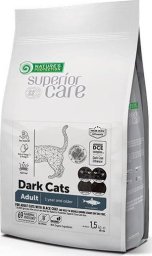  Nature’s Protection NATURES PROTECTION Superior Care Dark Cats Grain Free with Herring Adult All Breeds 1,5kg