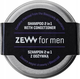  ZEW FOR MEN_Szampon 2w1 z odżywką z węglem drzewnym z Bieszczad 15ml