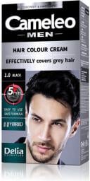  Delia Cosmetics Cameleo Men Hair Colour Cream farba do włosów 1.0 Black 30ml