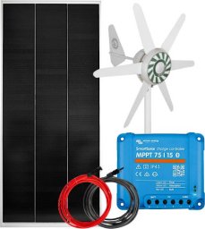 Wentylator SolarFam Zestaw solarny 170W 12V MPPT + Wiatrak 90W