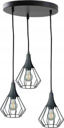 Lampa wisząca Keter Lighting Lampa wisząca 3xE27 SELENE BLACK