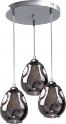 Lampa wisząca Keter Lighting Lampa wisząca 3xE27 LOKI SILVER