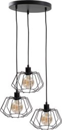 Lampa wisząca Keter Lighting Lampa wisząca 3xE27 LUNA BLACK