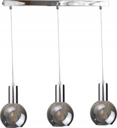 Lampa wisząca Keter Lighting Lampa wisząca 3xE27 SUPRA SILVER