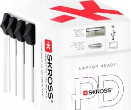 Skross Adapter podróżny World USB Charger AC65PD