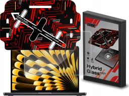 Filtr GrizzGlass Szkło hybrydowe GrizzGlass HybridGlass Easy do Apple MacBook Air 13" 2023