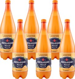 S. Pellegrino 6x Napój gazowany SAN PELLEGRINO Aranciata 1,2l