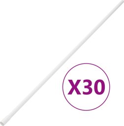 vidaXL vidaXL Rura elektroinstalacyjna z zaciskami, 16 mm, 30 m, PVC