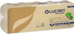 DGA OPTIMA Lucart EcoNatural 10 - Papier toaletowy, 2 warstwy, celuloza Fiberpack  10 rolek