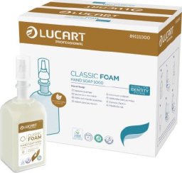 Fluent Lucart Classic - Naturalne mydło w pianie z olejkiem migdałowym - 1 l