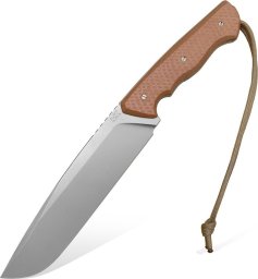 Bestech Knives Nóż MK Knives & Tools Crowbar "Light Brown" | Elmax | Brown Micarta