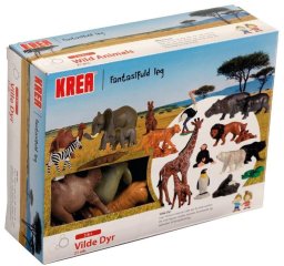 Figurka Tashka KREA Wild Animals 21 pcs.