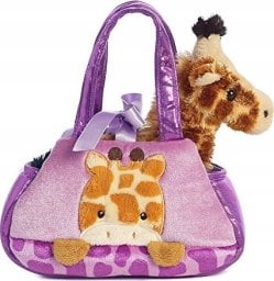 Sophie la Girafe AURORA Fancy Pals plush toy giraffe in a bag, 20 cm