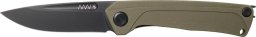 Yss ANV Knives Z200 DLC BLACK G10 OLIVE ANVZ200-021