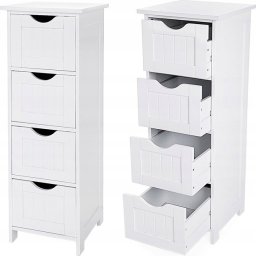 Stamar Szafka łazienkowa biała 82 cm