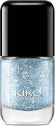  Shiseido KIKO Milano Smart Nail Lacquer Biodegradable Glitter Edition szybkoschnący lakier do paznokci z biodegradowalnym brokatem 316 Acqua Blue 7ml