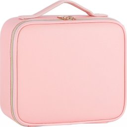 Nore Lagaminas kosmetikos priemonėms su veidrodžiu, rožinės aukso spalvos OSOMP040RG