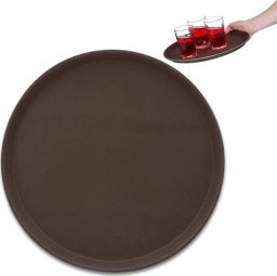 Kreis pack Tacka taca gastronomiczna cateringowa brązowa 35cm