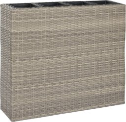 Home Styling Collection Doniczka Home ESPRIT polipropylen Rattan 95 x 26 x 80 cm