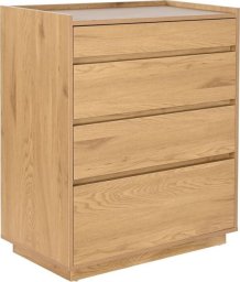  Bigbuy Home Komoda Home ESPRIT Naturalny Dub Drewno MDF 75 x 40 x 90 cm