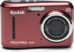 Aparat cyfrowy Kodak FZ43 czerwony 