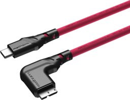 Kabel USB Ednet Kabel fotograficzny Mathorn MTC-231M 2m 10Gbps USB CA - MicroB 90° Magenta