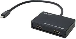  Lindy Mini-DP na 2xHDMI (41732)