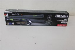 Prostownica Mesko SALE OUT. Mesko MS 2311 Hair straightener, 35W, Rapid heating, On/off switch, Swivel cord, Black, DAMAGED PACKAGING | Warranty 24 month(s) | Ceramic heating system | 35 W | Black | DAMAGED PACKAGING one size