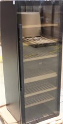 Chłodziarka do wina Caso SALE OUT. Caso WineExclusive 126 Smart Wine Cooler, EC G, Free standing, Height 159 cm, Up to 126 bottles, Compressor technology, Black, NO ORIGINAL PACKAGING, MISSING KEY, DENT ON BACK, SCRATCHED, REFURBISHED | Smart Wine Cooler