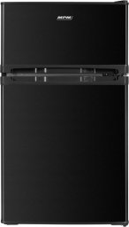 Lodówka MPM Refrigerator with freezer MPM MPM-87-CZ-15 Black