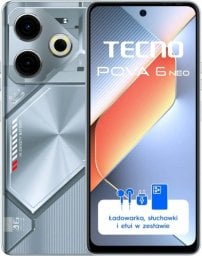 Smartfon Tecno TECNO POVA 6 Neo 8/256GB Srebrny