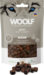 WOOLF  Przysmak dla psa Woolf Soft Cubes Goat Monoprotein 100g