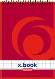 Herlitz Herlitz Spiralnotizblock A6 50 Blatt kariert