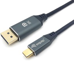 System przekazu sygnału AV Equip Equip Adapter USB-C -> DisplayPort 8K60Hz 1.00m sw