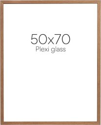 Ramka Focus Focus Soul Oak veneer 50X70 Plexi