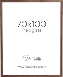 Ramka Focus Focus Soul Walnut veneer 70X100 Plexi