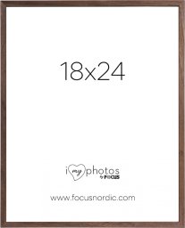 Ramka Focus Focus Rock Walnut veneer 18X24
