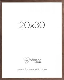 Ramka Focus Focus Rock Walnut veneer 20X30