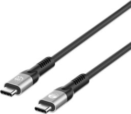 Kabel USB TRITON Manhattan 356374 kabel USB 1 m USB4 Gen 3x2 USB C Czarny