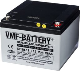  vidaXL VMF AGM Akumulator głębokiego rozładowania 12 V, 28 Ah, DC28-12