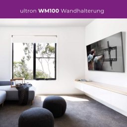 Ultron Ultron Wandhalterung Flatscreen WM100 23"-56" Neigung
